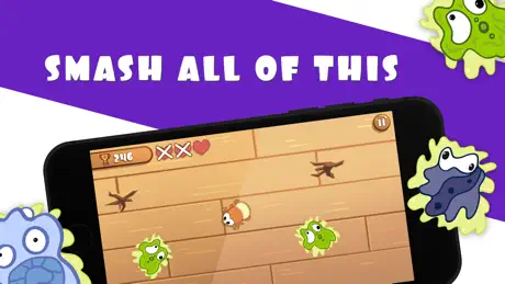Smash, crush and slash bugs!