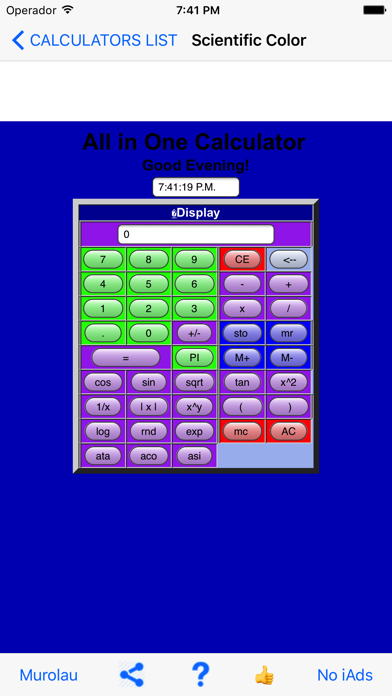 Calculator: All In One Screenshot