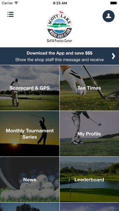 Scott Lake Golf Screenshot