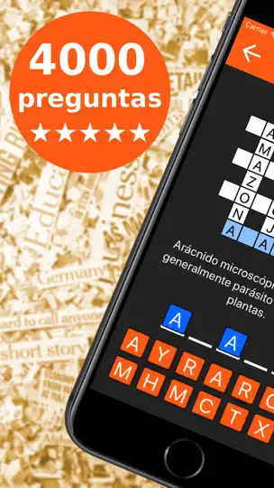 Скриншот Crucigramas на iPhone 1