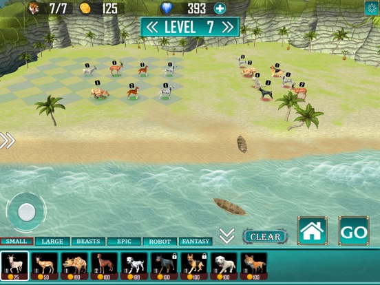 Wild Animal Beast Battle Game iPad screenshot 4 - Games app