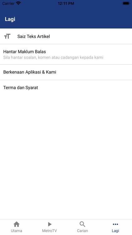Harian Metro Mobile screenshot-5
