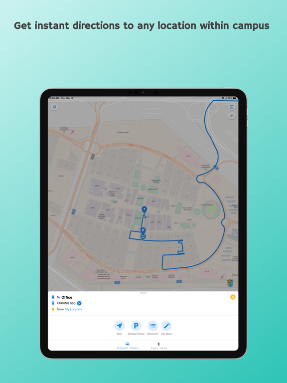 SSUC Campus iPad screenshot