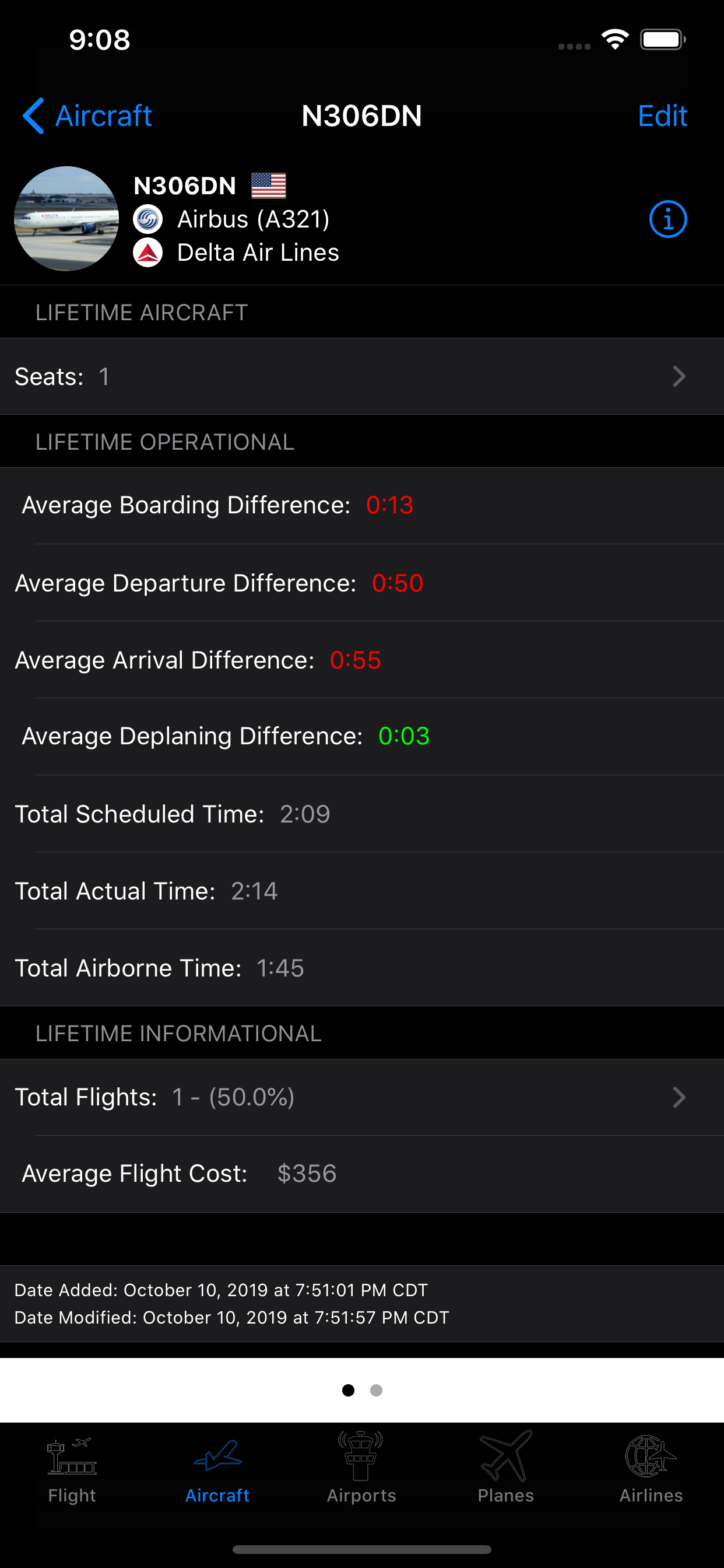 My Flight Log screenshot 3