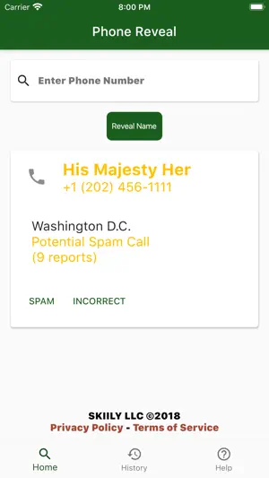 Phone Reveal screenshot 1