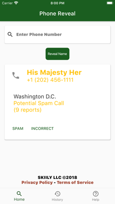 Phone Reveal screenshot 1