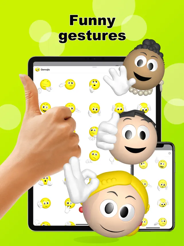 Emoji + gestures > Gemojis13+_1