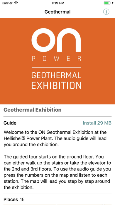 How to cancel & delete ON Geothermal Exhibition from iphone & ipad 2