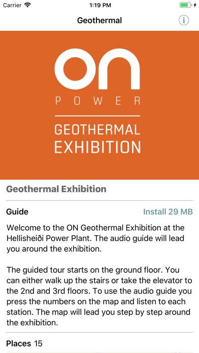 ON Geothermal Exhibition screenshot 2