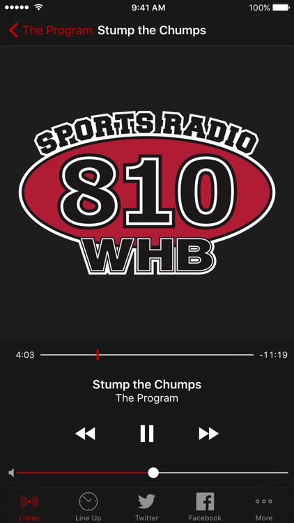 Sports Radio 810 WHB screenshot-4