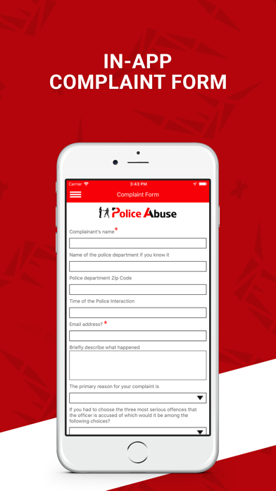 Screenshot #3 pour PoliceAbuse.com