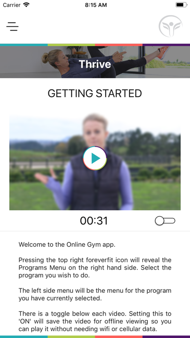 Online Gym screenshot 2