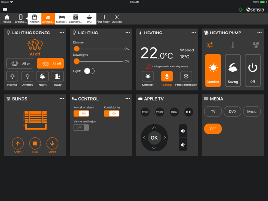 Screenshot #5 pour Sensio Smart Home