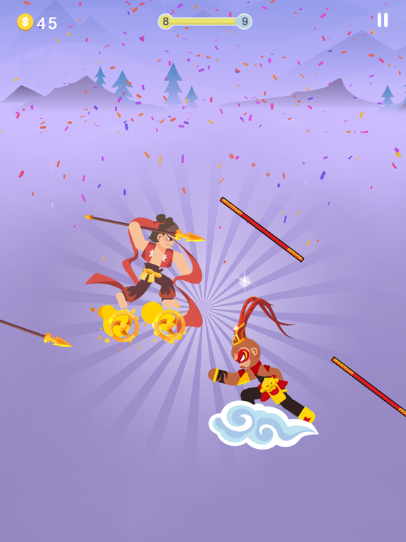 The Warrior - Top Stickman iPad screenshot 5 - Games app