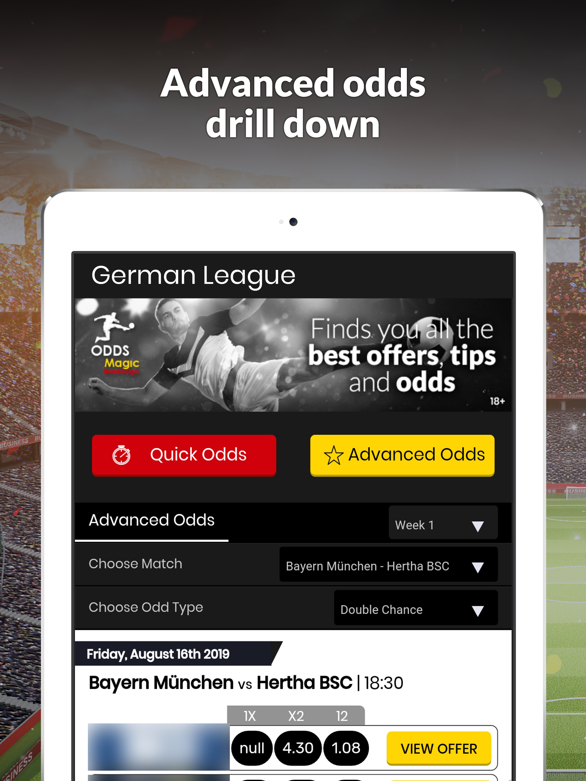 German Football Odds Magic