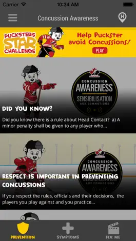 Game screenshot Concussion Awareness apk