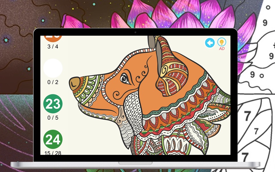 #1. Magic Coloring Art By Number (macOS) Podle: Muhammad Nasir