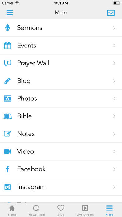 Cathedral of Grace Church App Screenshot