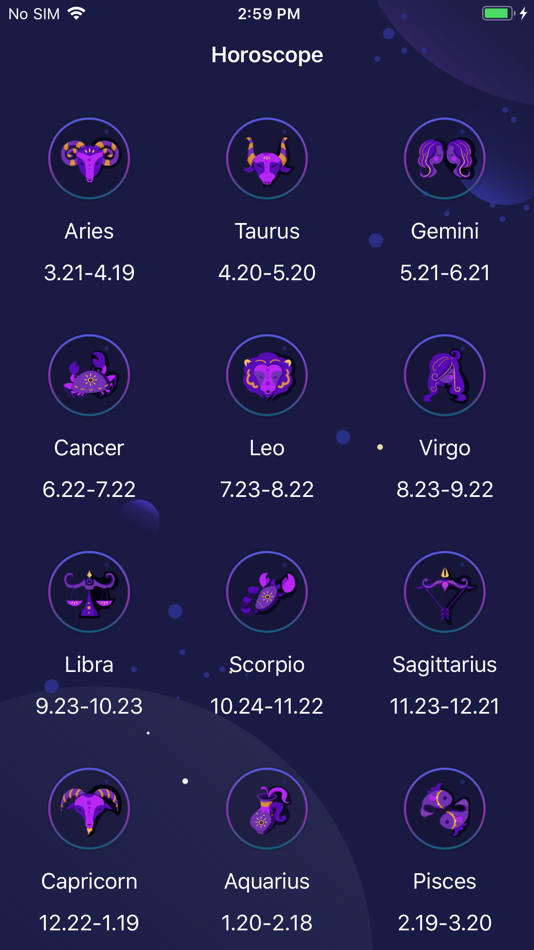 Daily Horoscope® - 2.0 - (iOS)