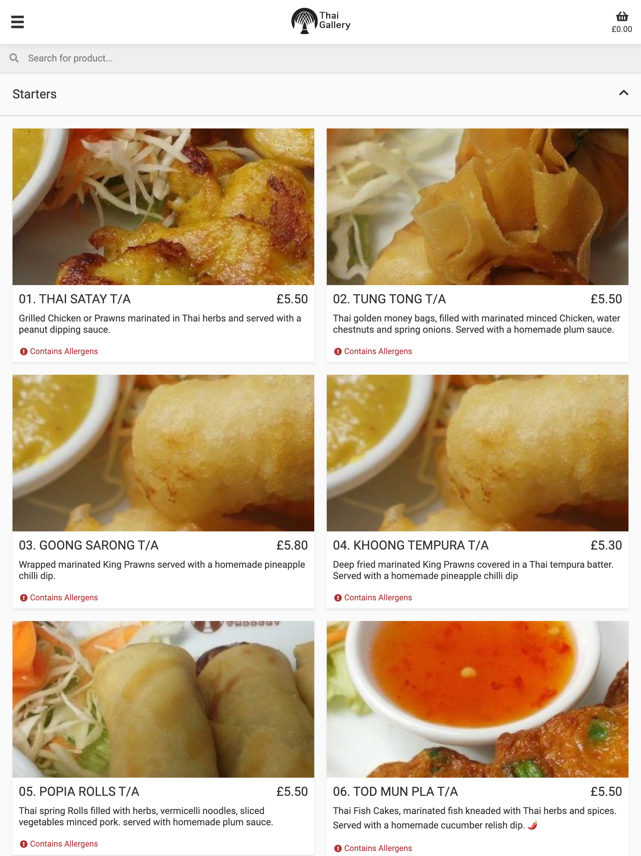 Thai Gallery screenshot 5
