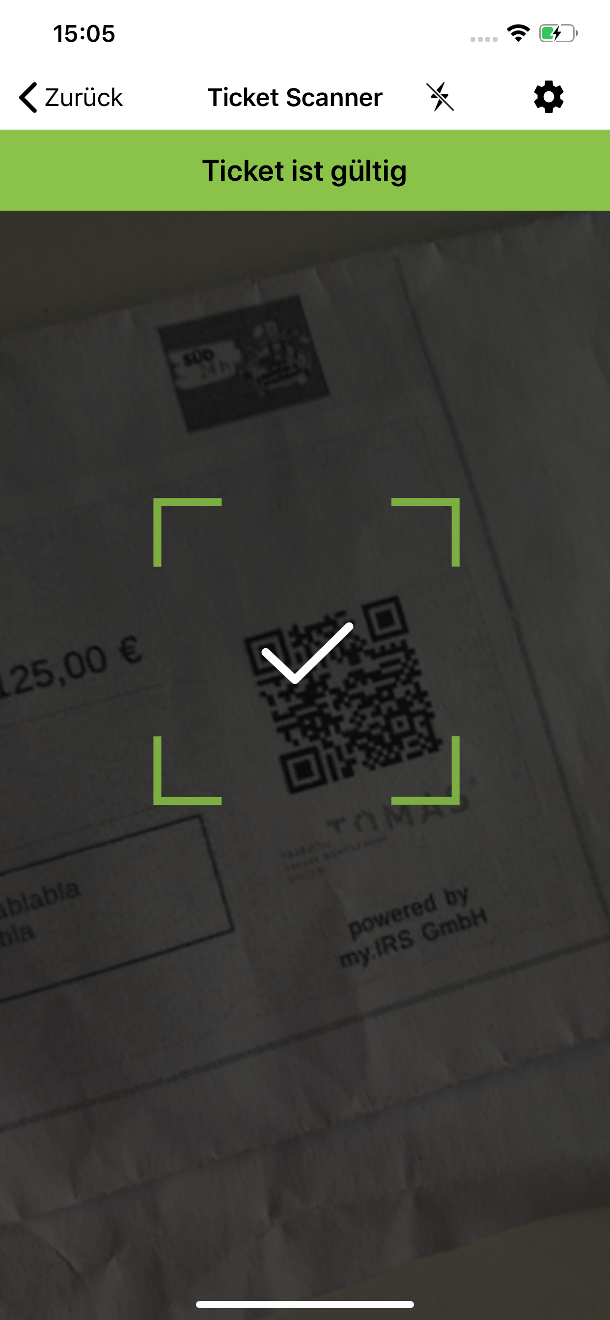 TScan - TOMAS®-Tickets Scanner