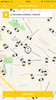 gold taxi beograd iphone screenshot 1