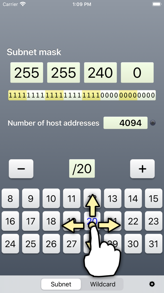#1. Subnet Mask (iOS) 由: Takahiro Furuya