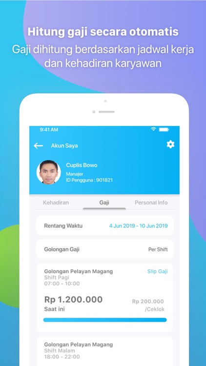 Atenda: Absen, Jadwal & Gaji screenshot-4