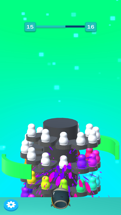 Screenshot #2 pour Helix Paint Tower 3D