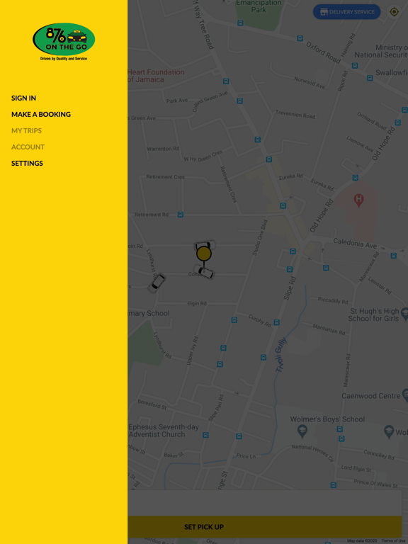 876 On The Go iPad screenshot 1 - Travel app