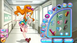 Dress Up Games, Late for Class screenshot 1