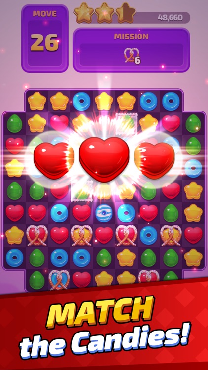 Sugar Land-Sweet Match3 Puzzle