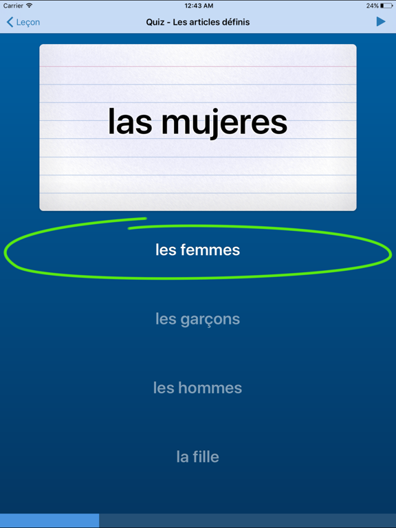 Screenshot #5 pour Qué Onda: Apprendre l'Espagnol