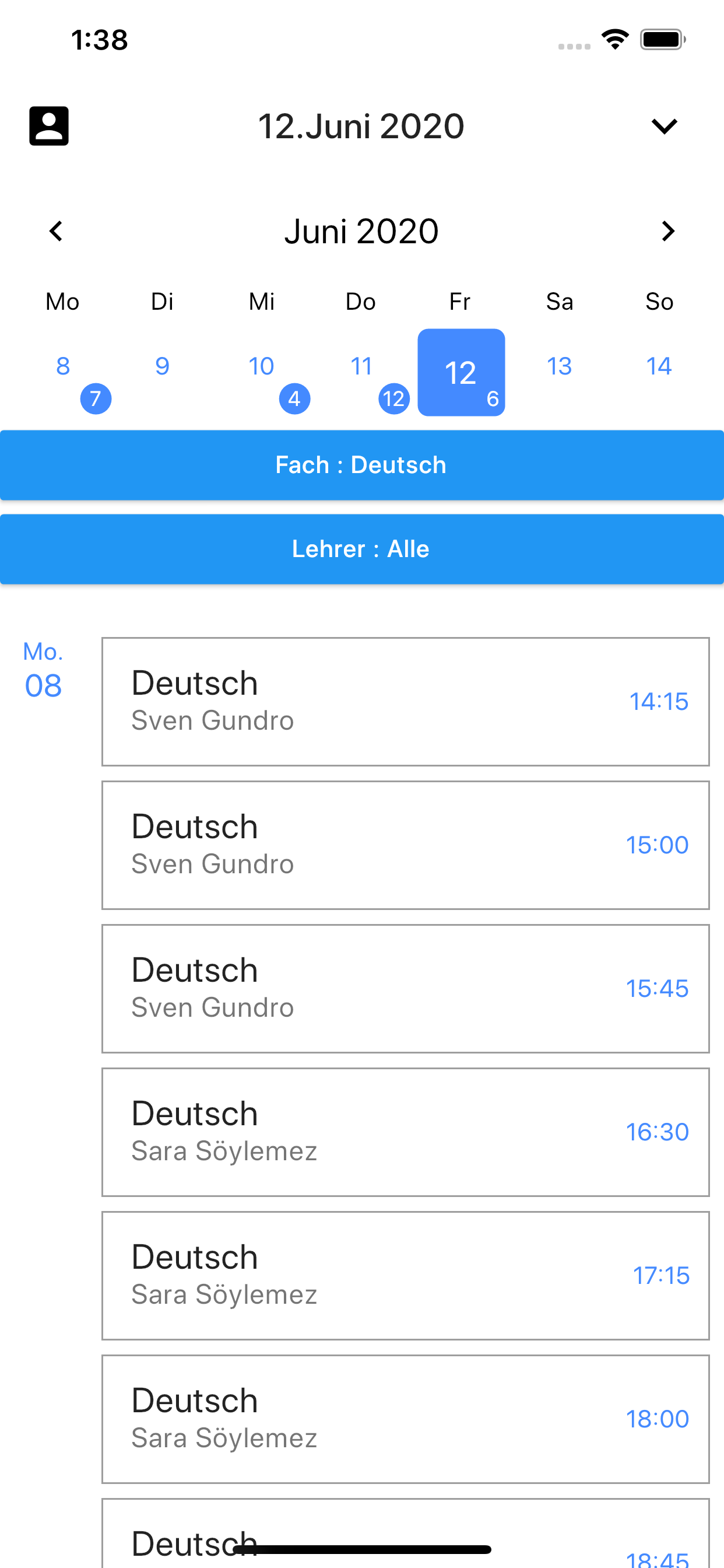 Nachhilfe Danzer