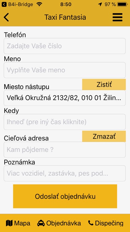 Taxi Fantasia Žilina