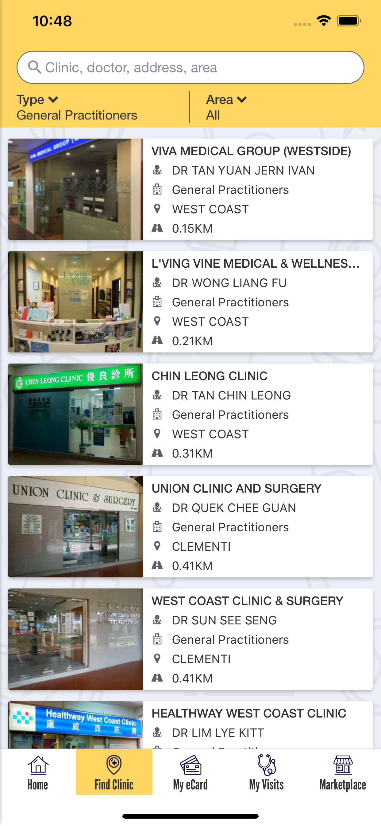 MyMHC screenshot 3
