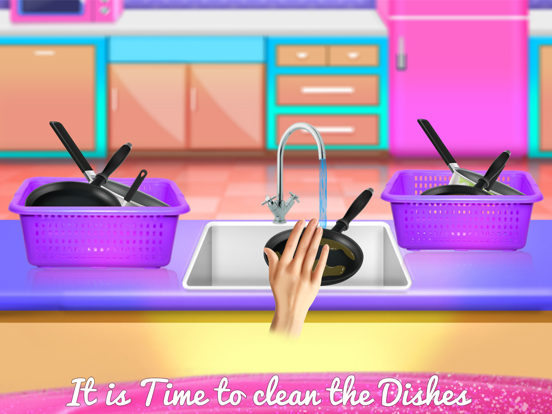 Fast Food Cooking and Cleaning iPad screenshot