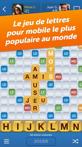 Mots entre Amis : le jeu façon Scrabble compatible iMessage et Apple Watch  - iPhoneSoft