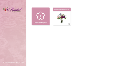 Bridal Bouquet Builder Screenshot