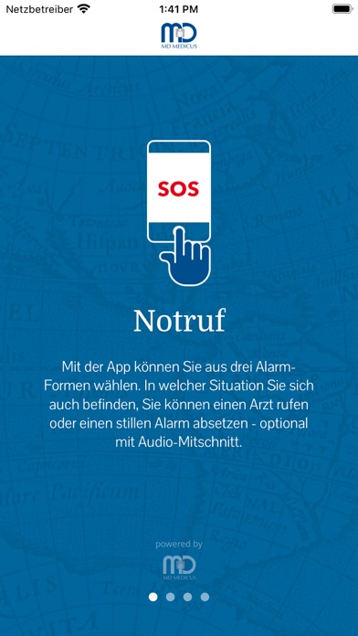 Screenshot #1 pour MD Medicus Assistance App