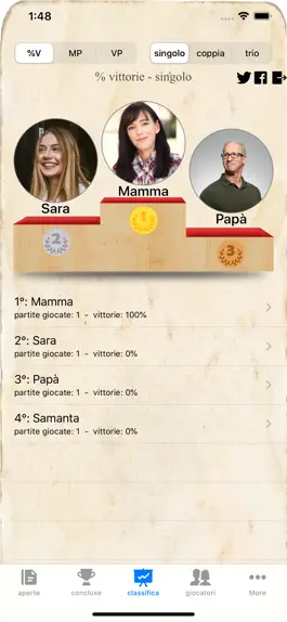 Game screenshot iPunti Burraco apk