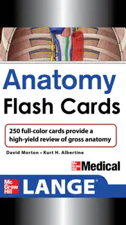lange anatomy flash cards iphone screenshot 1