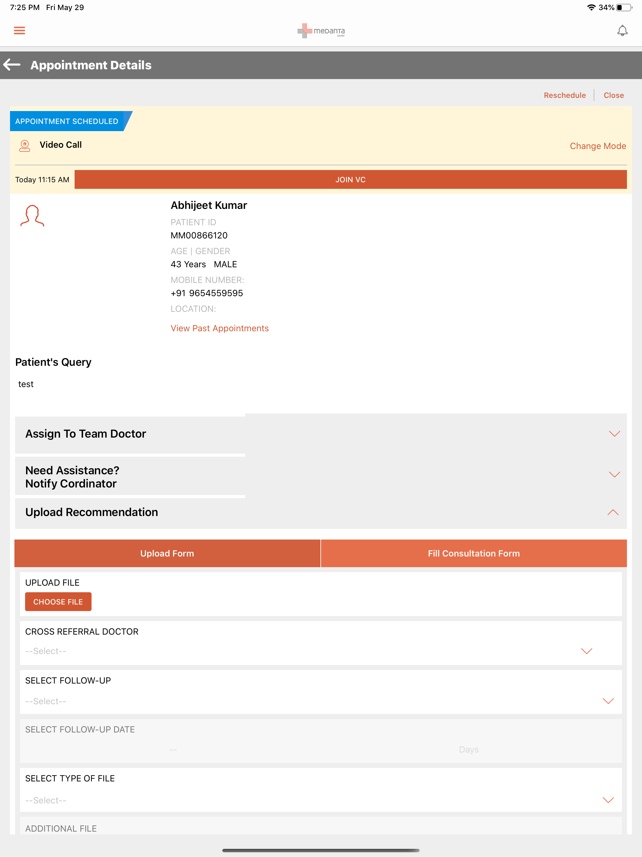 eCLINIC - Doc screenshot 7