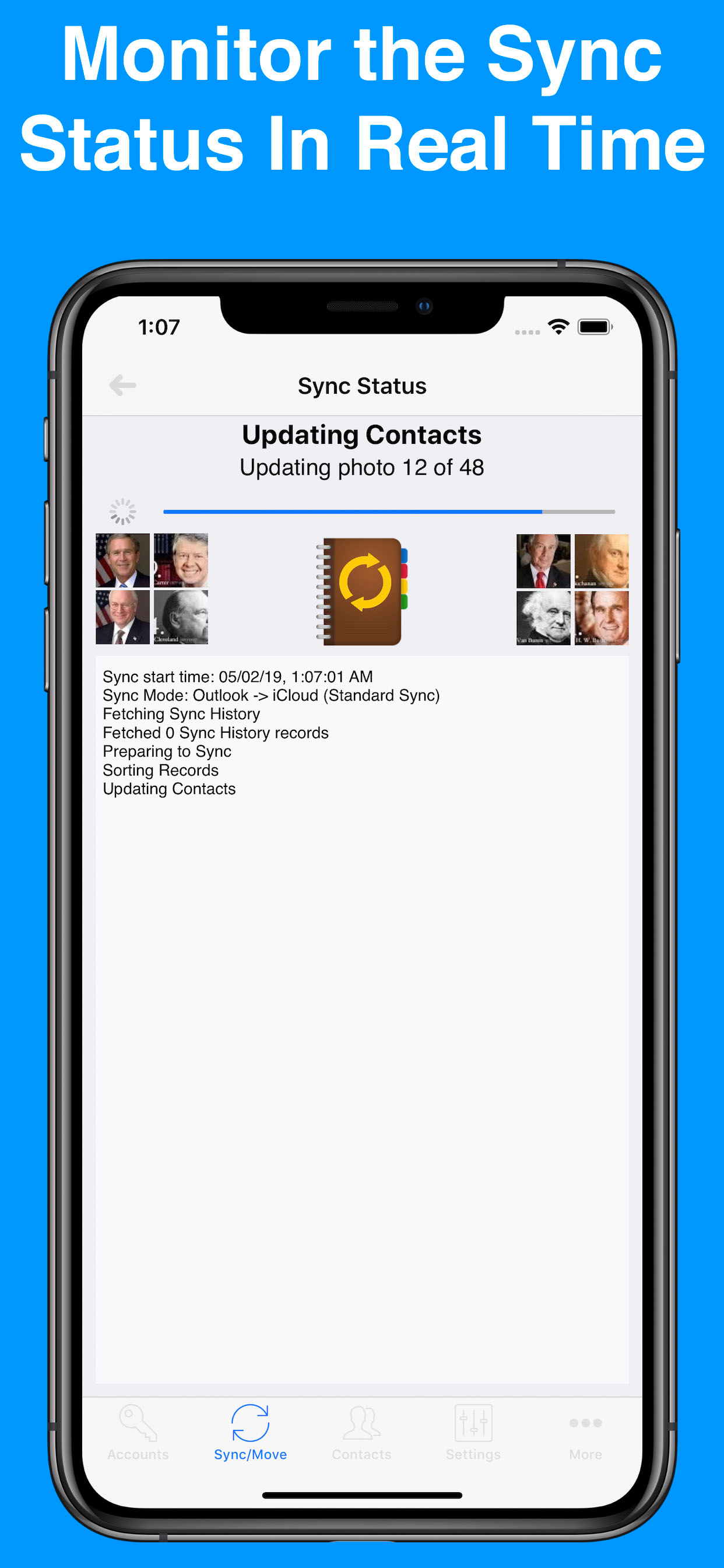 Contacts Mover Pro