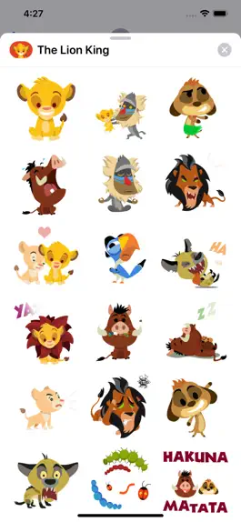 Game screenshot Disney Stickers: The Lion King apk