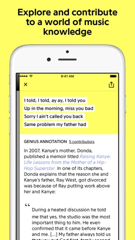 Genius: Song Lyrics Finderのおすすめ画像5
