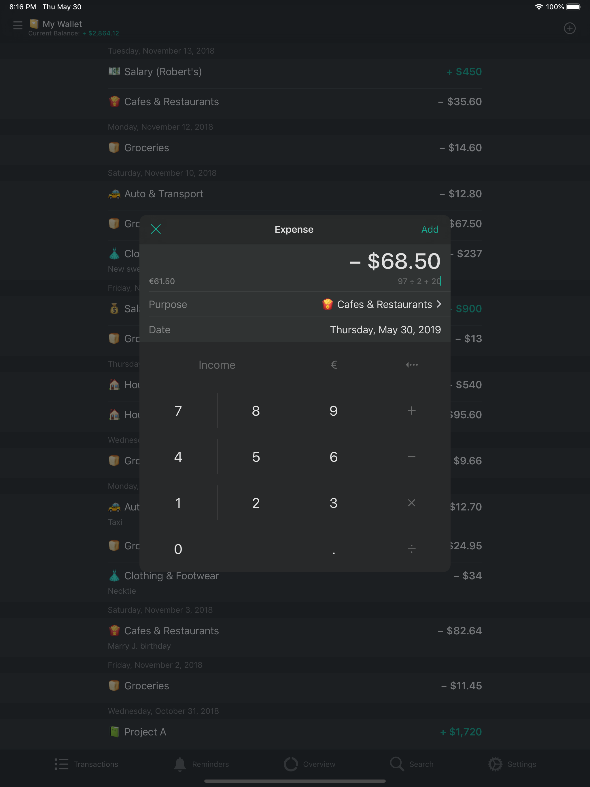 CashSync+PRO: Expense tracking screenshot 10