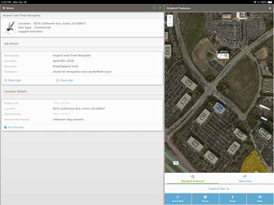 GovClarity FieldForce iPad screenshot 4 - Productivity app