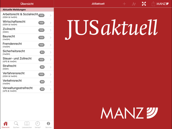 Screenshot #4 pour JUSaktuell