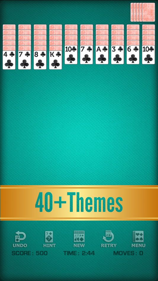 #7. Spider Solitaire Classic ◆ (iOS) 由: Do More Mobile, LLC.